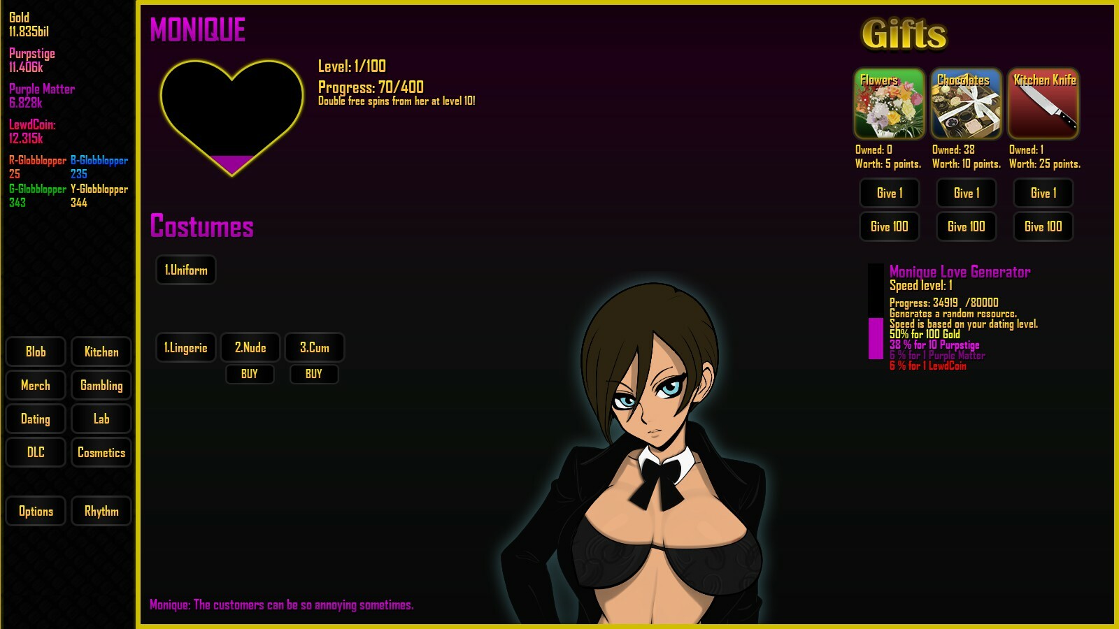 Operation Food to Gold - Dating your commander DLCのスクリーンショット 1