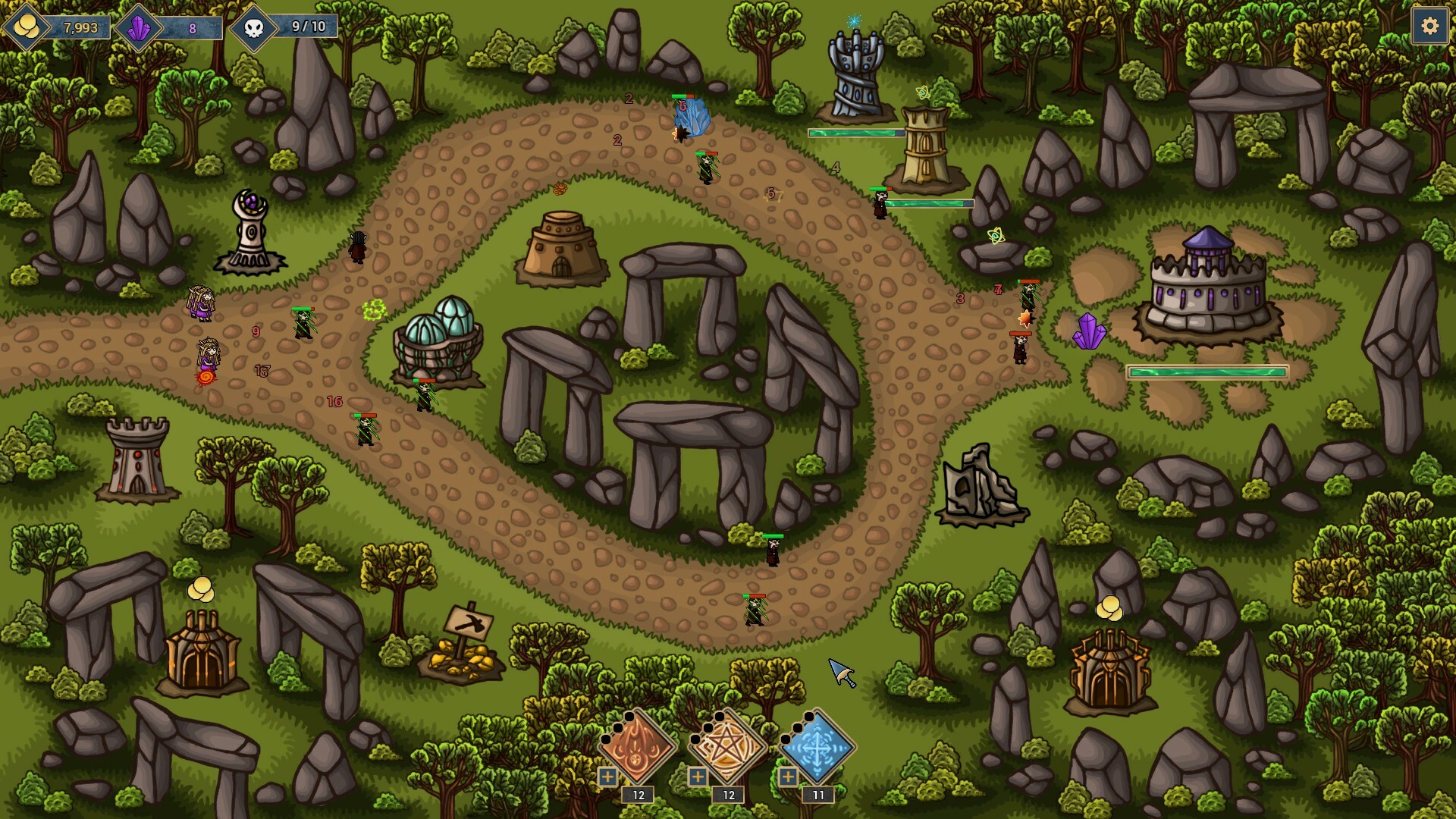 Broken Lands - Tower Defense screenshot #1