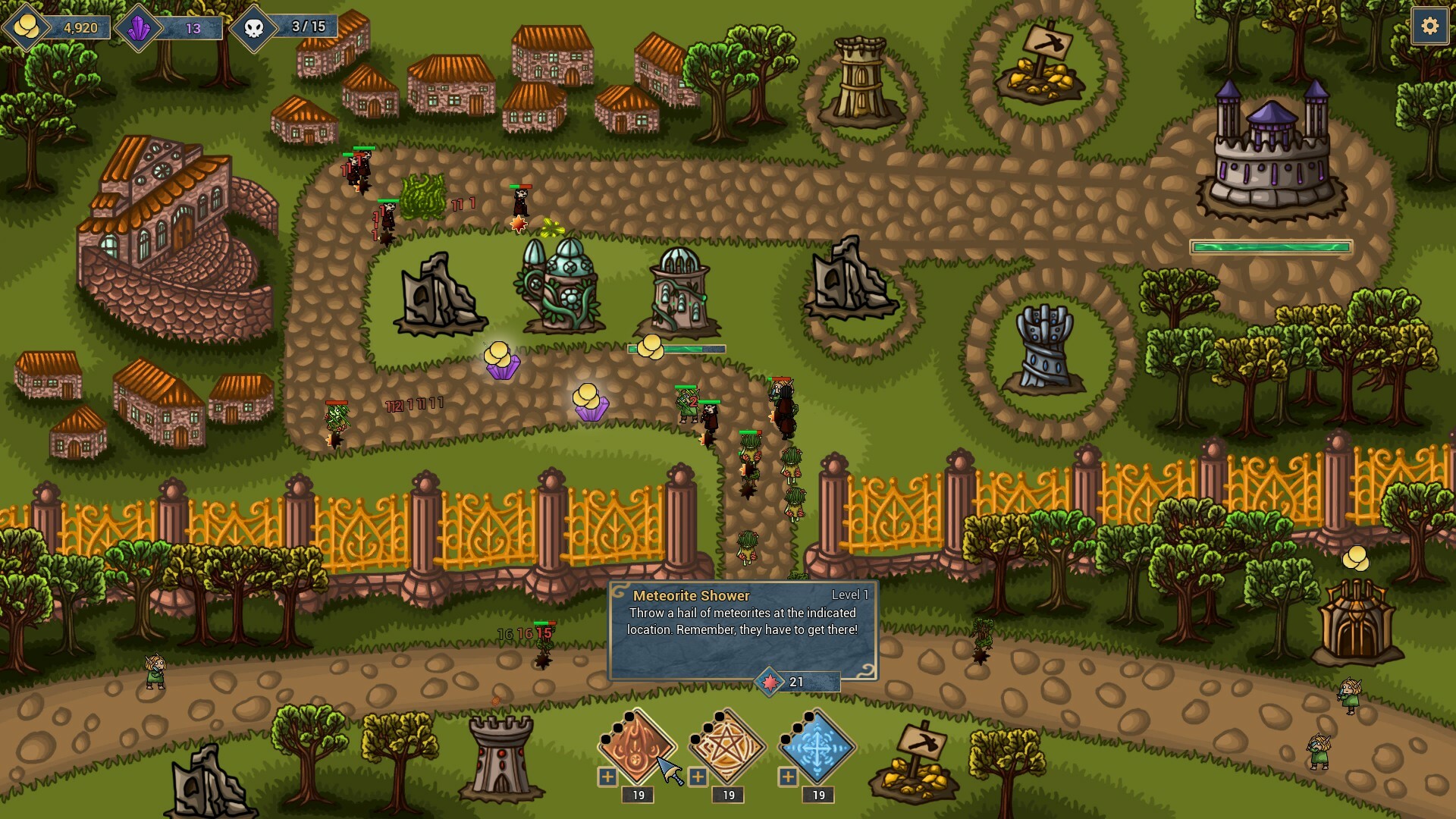 Broken Lands - Tower Defense screenshot #10