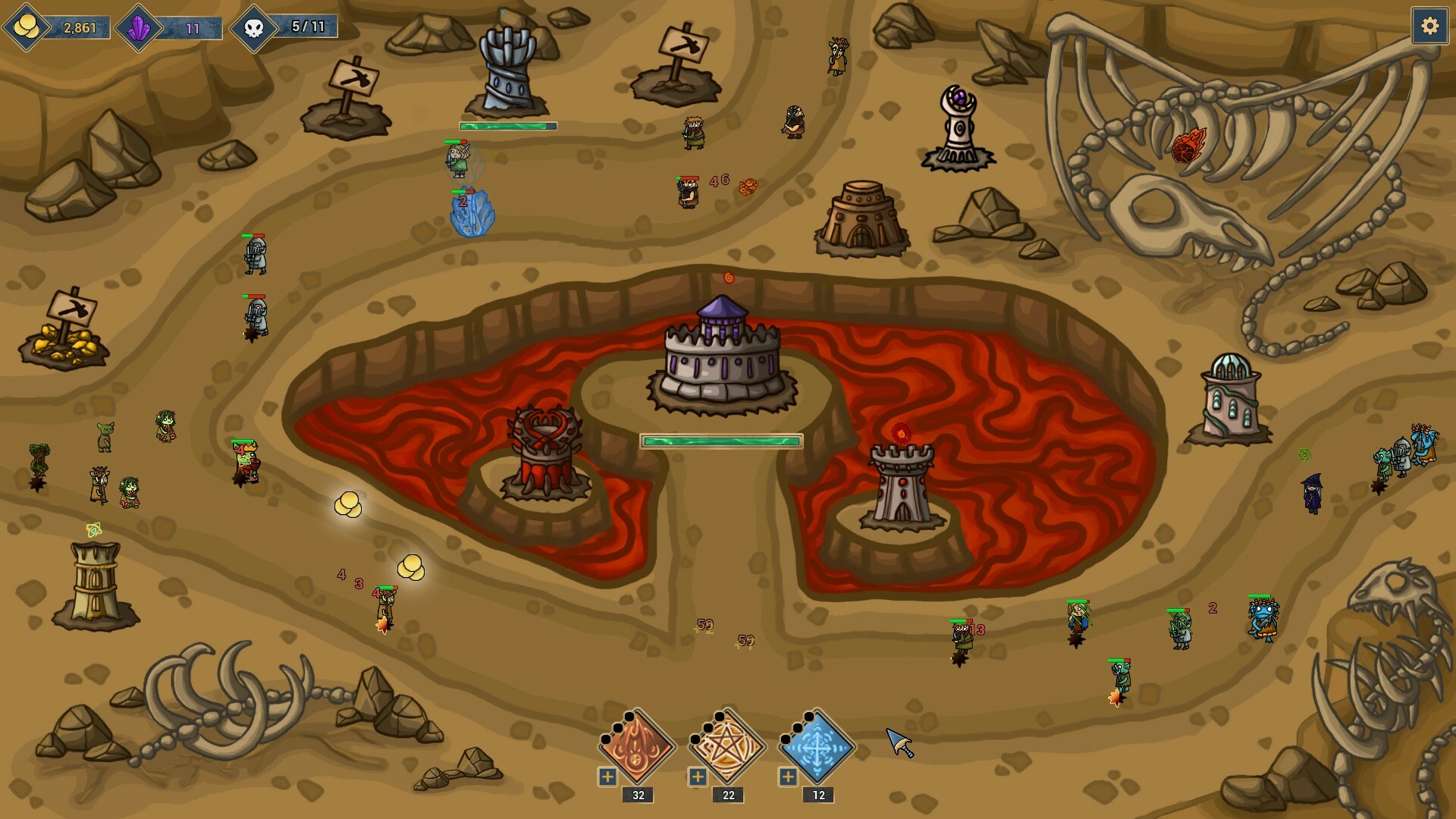 Broken Lands - Tower Defense screenshot #7