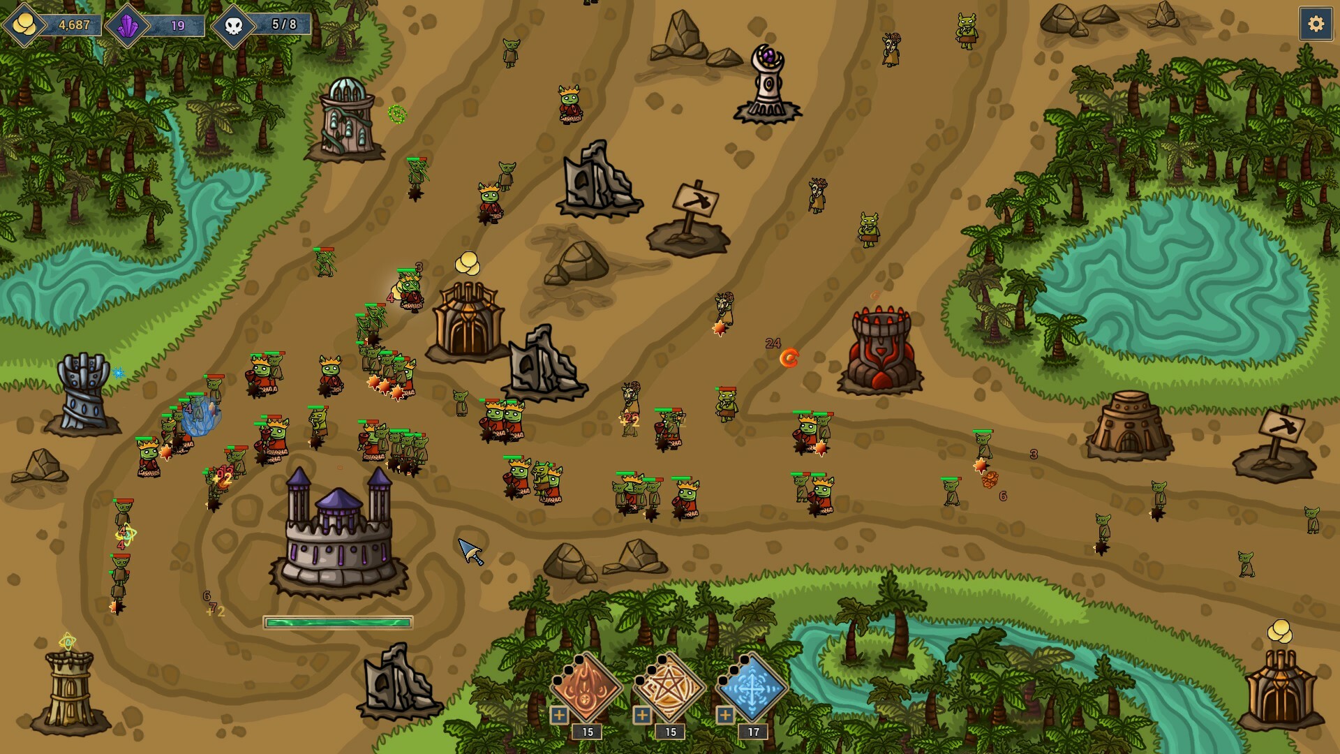 Broken Lands - Tower Defense screenshot #12