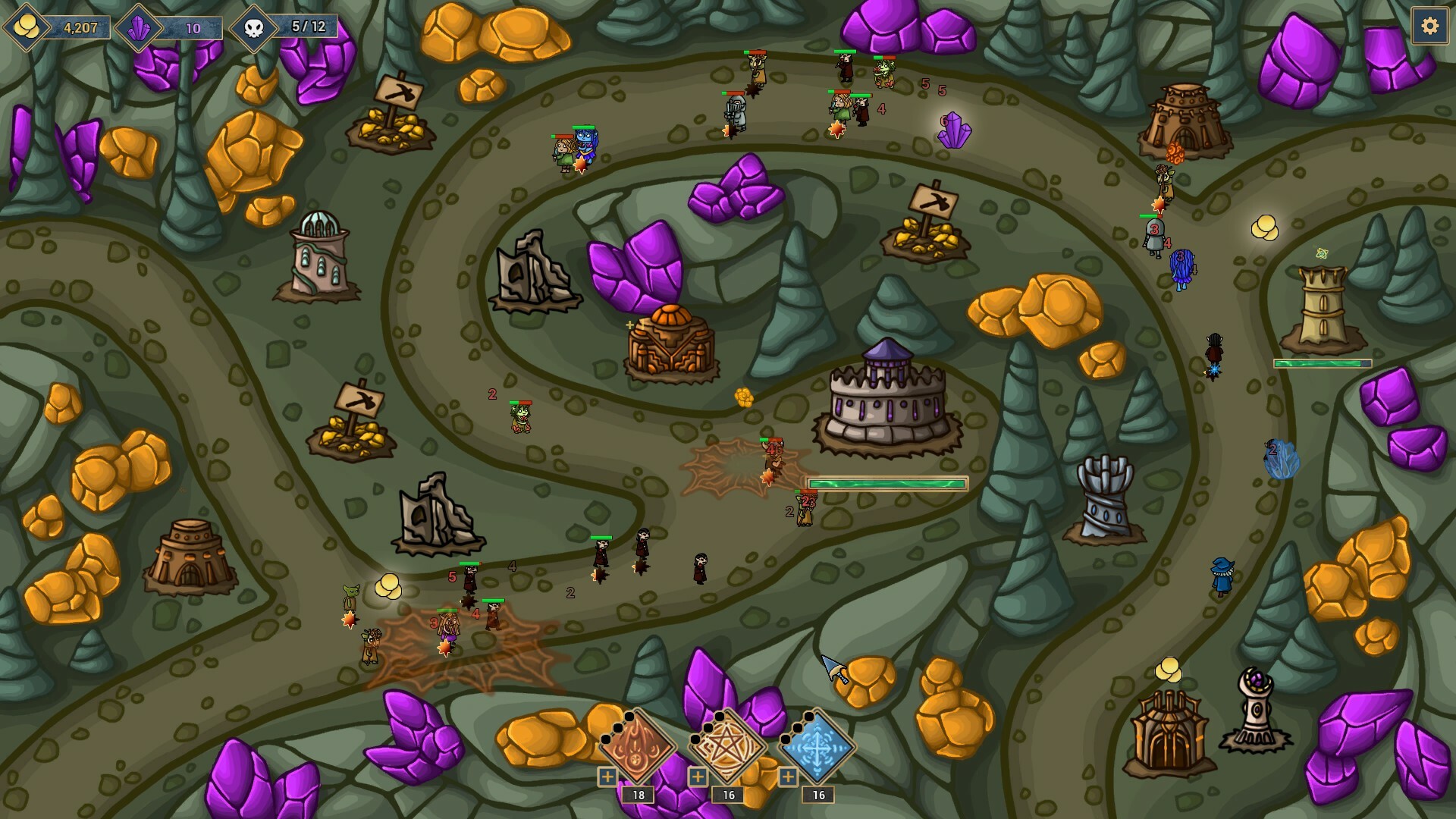 Broken Lands - Tower Defense screenshot #5