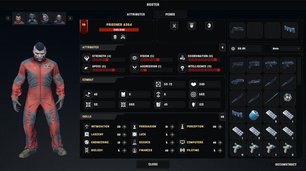 Screenshot z Sector Unknown