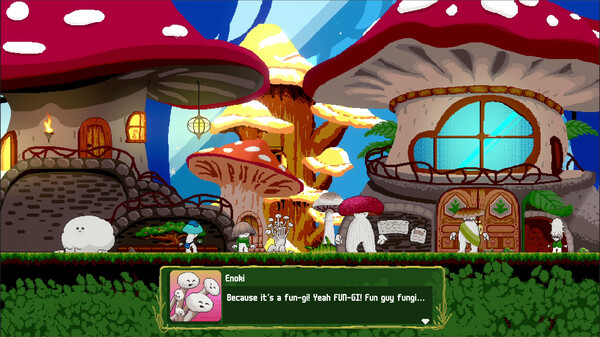 Mushroom Kid's Big Grass Sword Demo