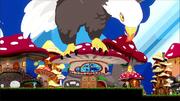 Mushroom Kid's Big Grass Sword Demo