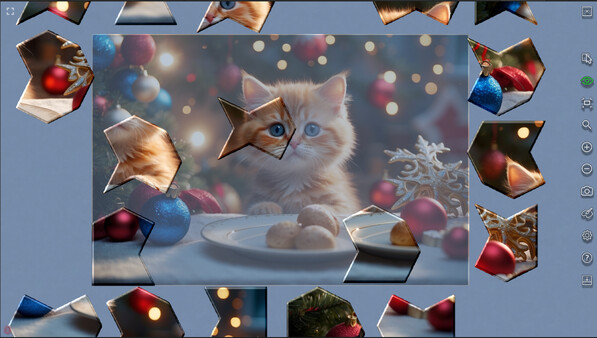 Master of Pieces © Jigsaw Puzzles - Cat Family Christmas