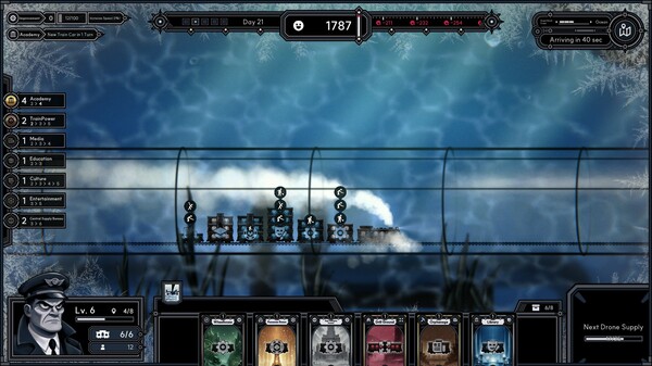 Screenshot z Frostrain