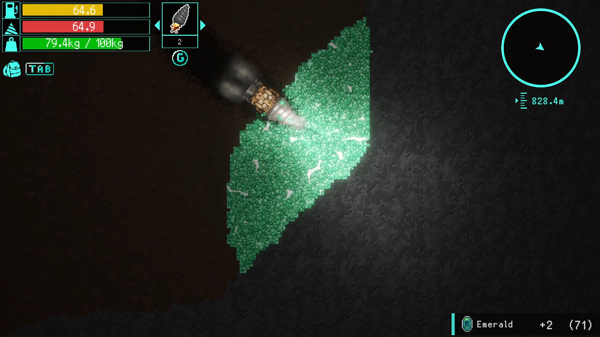 #1. Underminer (Steam) 由: Jungle Game Lab