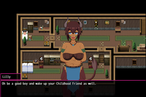 Screenshot z My Life In A Monster Girl Paradise