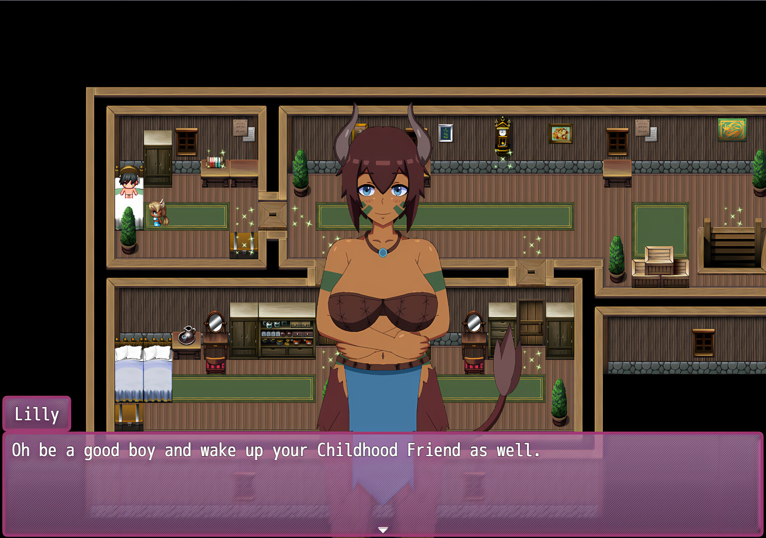 My Life In A Monster Girl Paradise screenshot 1