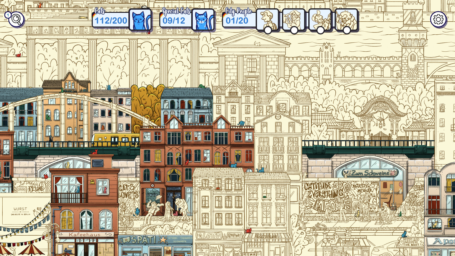 Hidden Cats in Berlin screenshot 1