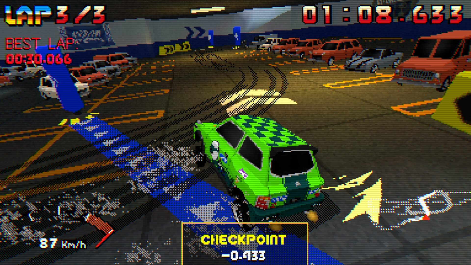 停车场复古街机拉力赛车 Parking Garage Rally Circuit 停车场复古街机拉力赛车 Parking Garage Rally Circuit