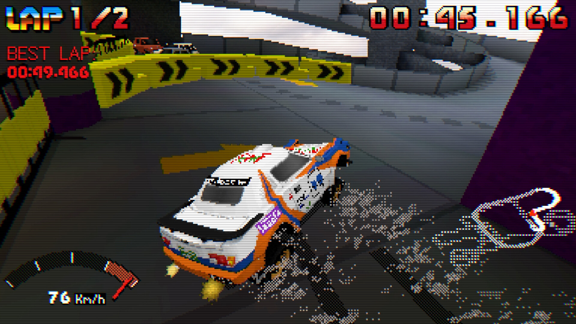 停车场复古街机拉力赛车 Parking Garage Rally Circuit 停车场复古街机拉力赛车 Parking Garage Rally Circuit