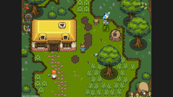 Screenshot of Horn of Balance gameplay showing in-action mechanics
