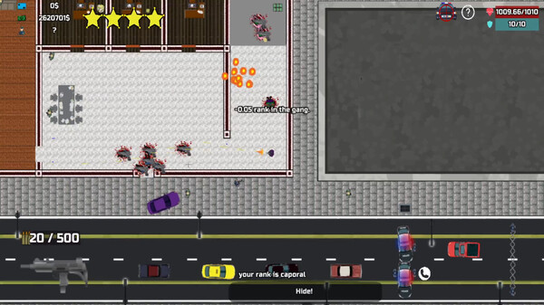 Screenshot z Gangs of the street