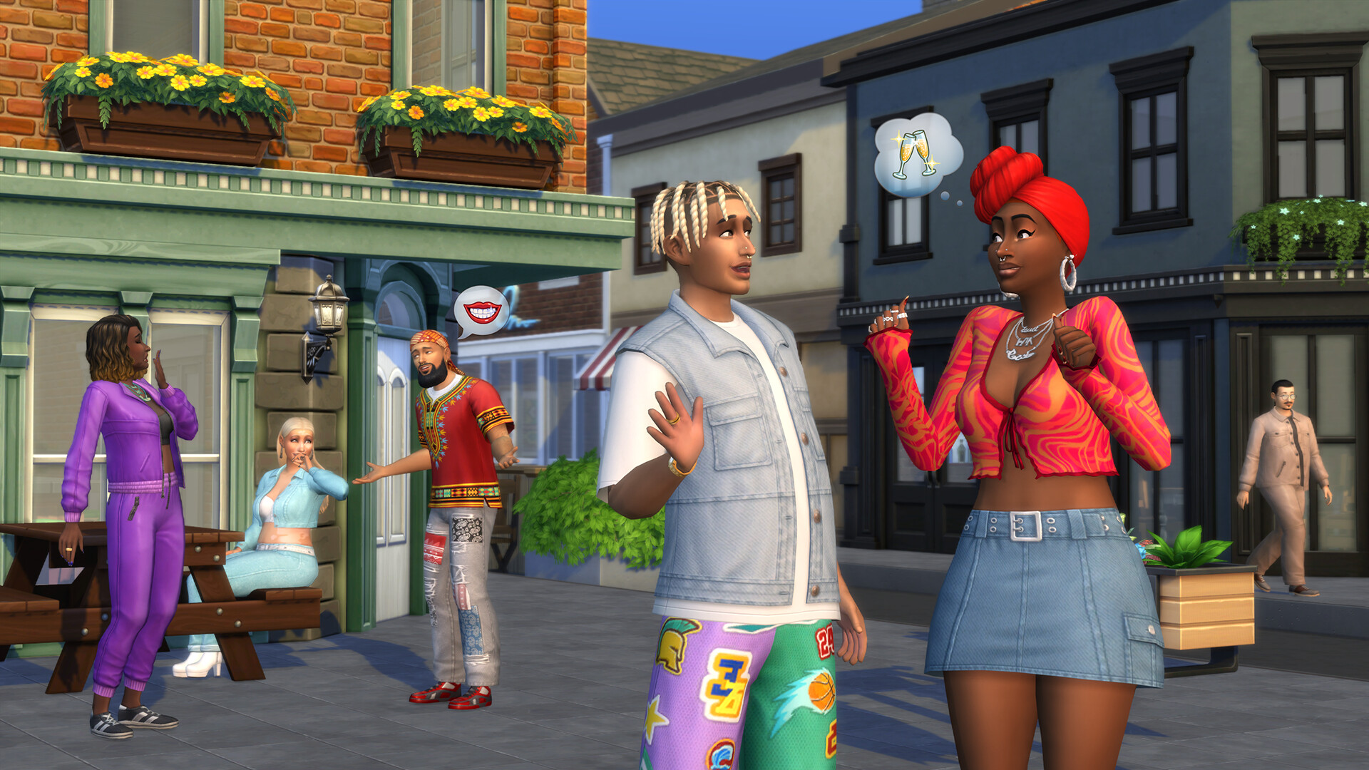 The Sims™ 4 Urban Homage Kit Featured Screenshot #1