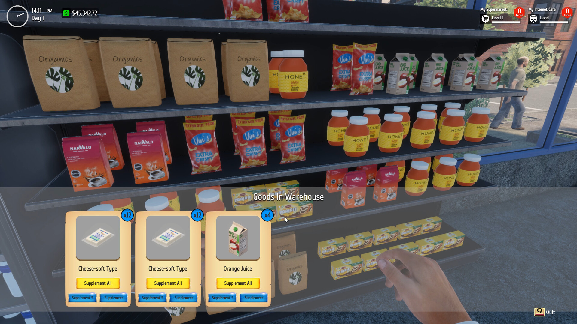 Supermarket & Internet Cafe Simulator screenshot #7