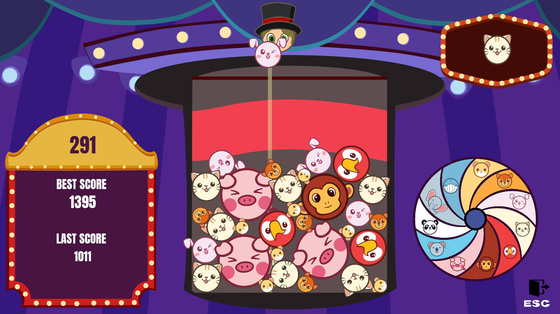 #1. Merge Circus (Steam) โดย: Felix Fatum Studio