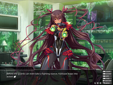 Taimanin Yukikaze screenshot