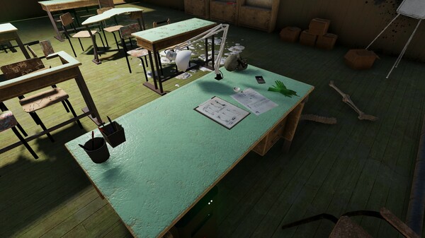 GameGuru MAX Wasteland Asset Pack - Abandoned School screenshot 8