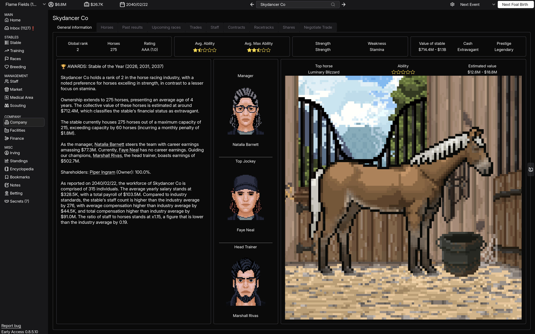Horse Racing Manager screenshot #2