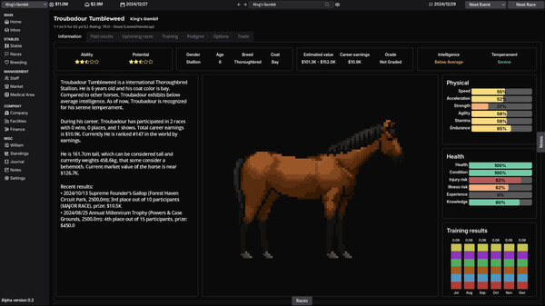 Horse Racing Manager