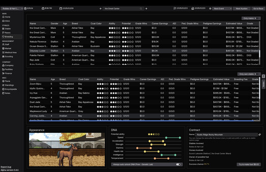 Horse Racing Managerfor windows and Linux 1