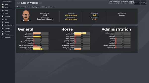 Horse Racing Manager