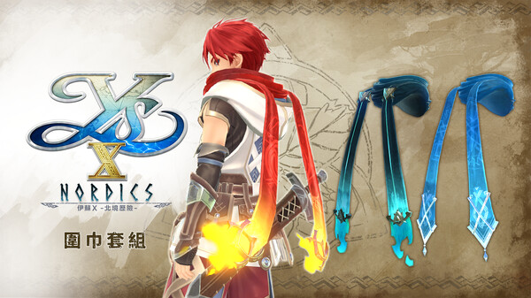 Ys X: Nordics - Scarf Set