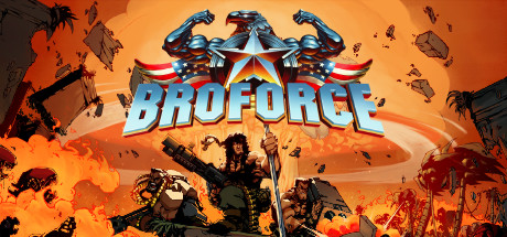 Steam header art for Broforce