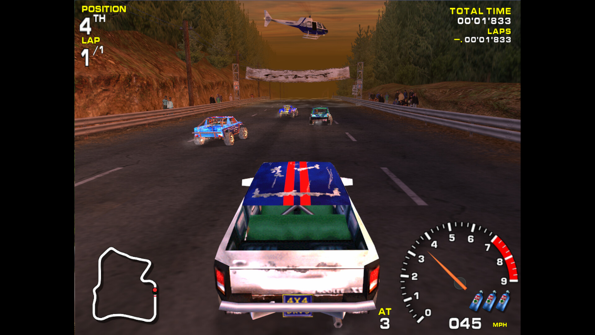 screenshot of Off-Road: Redneck Racing 3