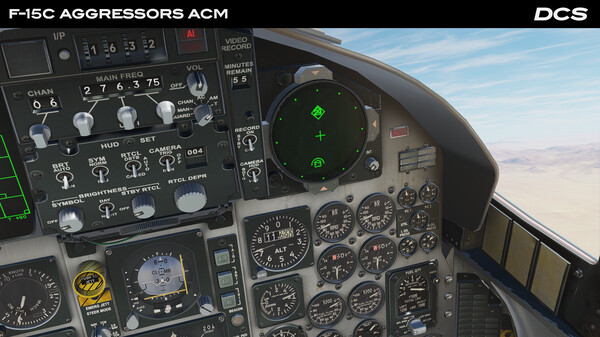 DCS: F-15C Aggressors Air Combat Maneuvering Campaign by Maple Flag screenshot 8