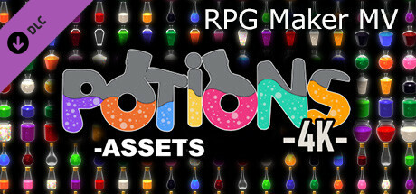 RPG Maker MV - Potions Asset Pack 4K banner image