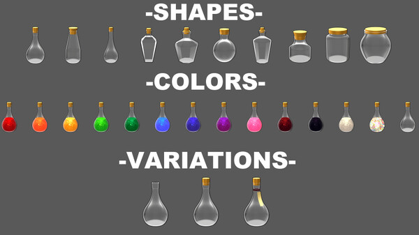 RPG Maker MV - Potions Asset Pack 4K