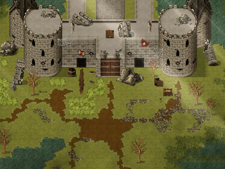 RPG Maker MV - KR Fortress Ruins Tileset