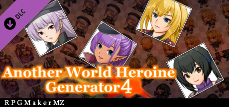 RPG Maker MZ - Another World Heroine Generator 4 for MZ banner image