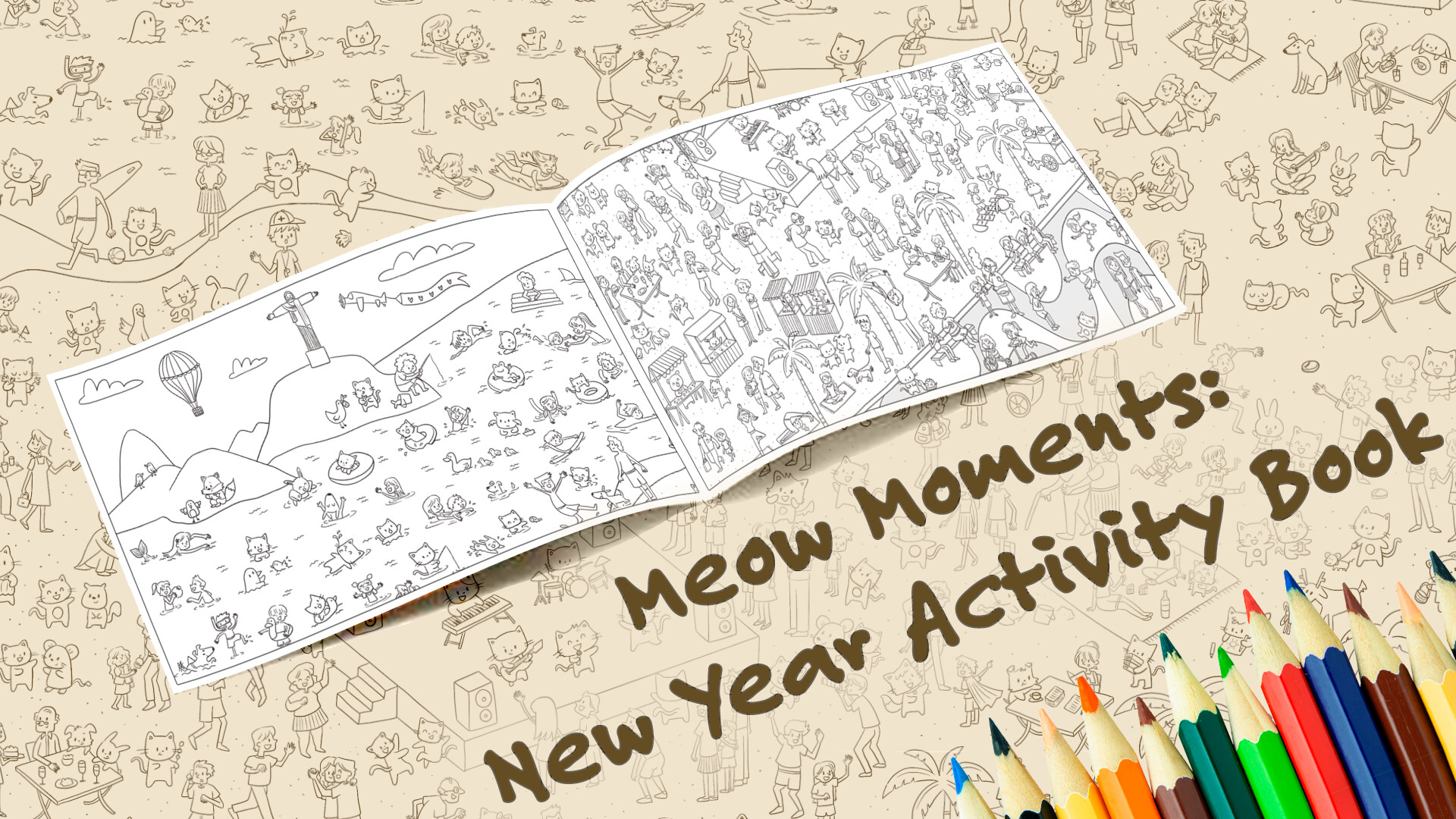 Meow Moments: New Year Activity Book Featured Screenshot #1