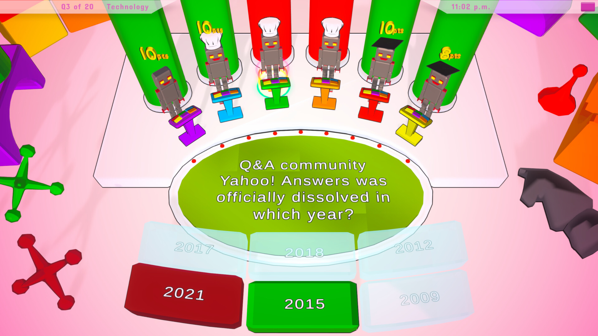 #1. Robot Trivia Funtime (Steam) 由: Silicon Kiwi