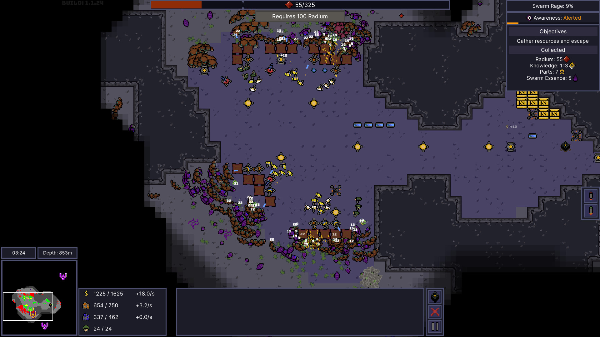 Deep Among the Swarm