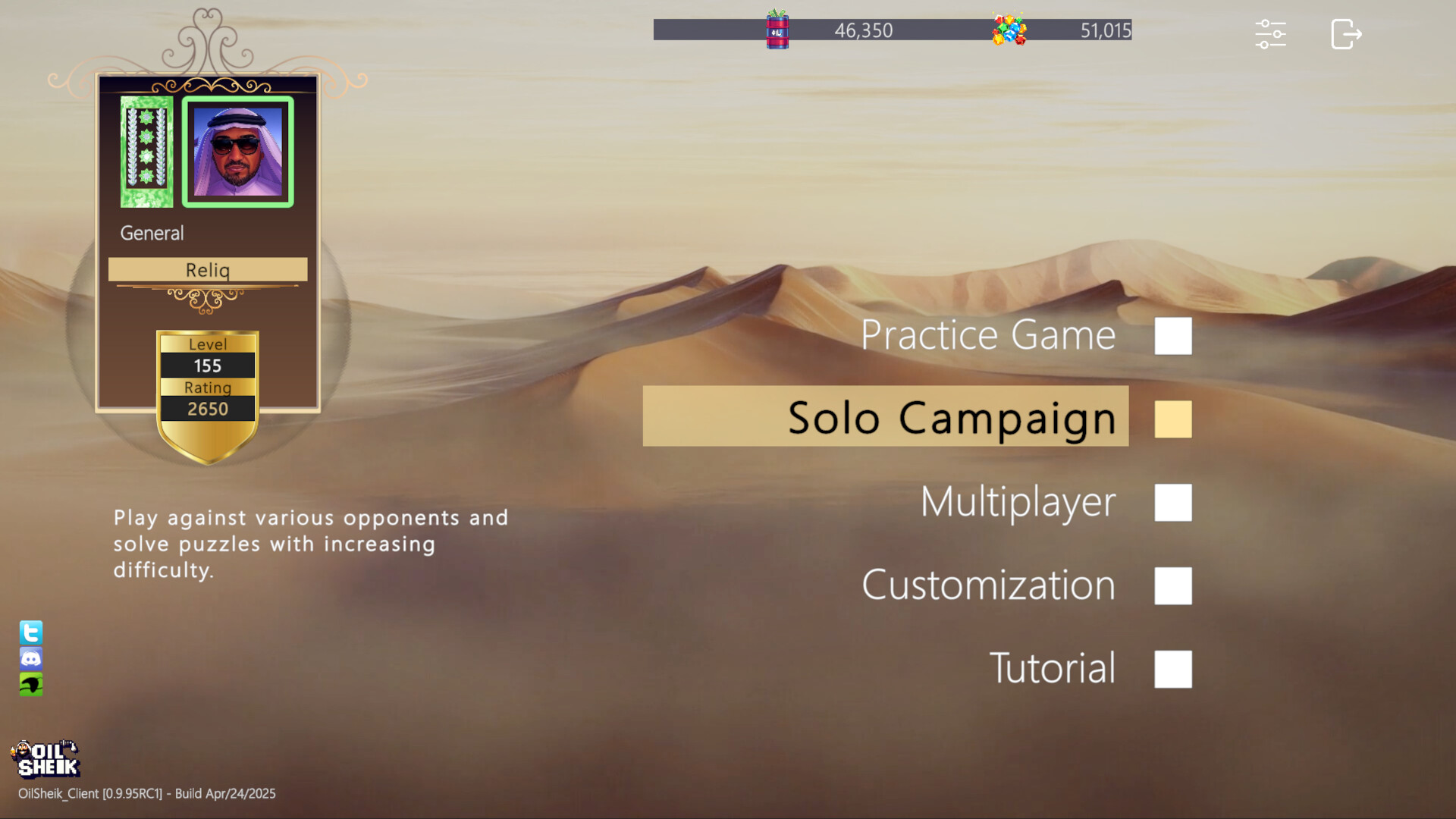 Oil Sheik screenshot
