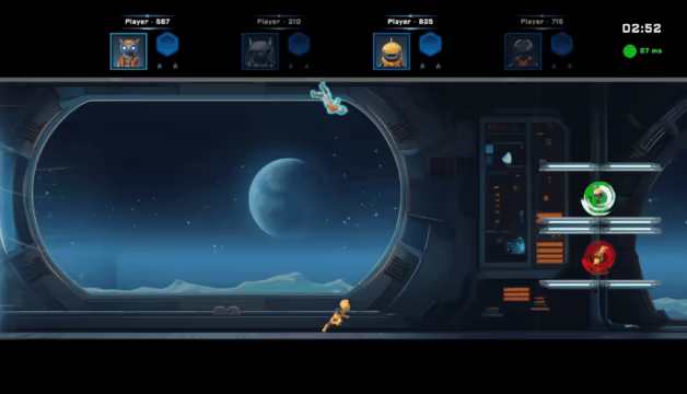 Swing Into Zero-G: Space Parkour Race video 1