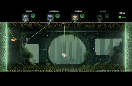 Swing Into Zero-G: Space Parkour Race