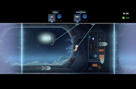 Swing Into Zero-G: Space Parkour Race