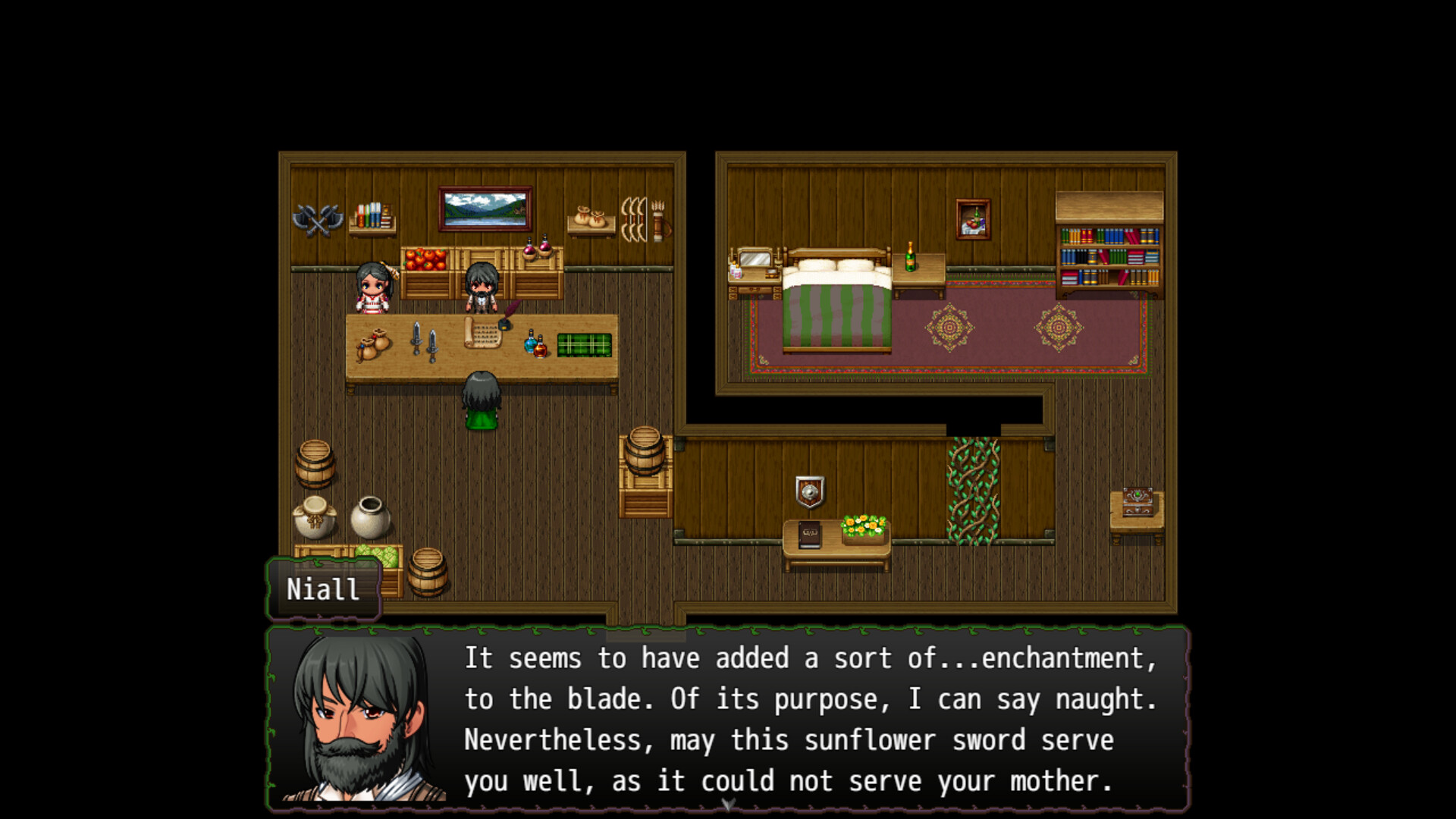 Sunflowers and the Goddess of Death screenshot 3