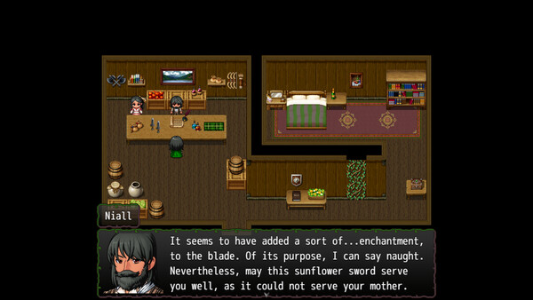 Screenshot 3 of Sunflowers and the Goddess of Death - more gameplay footage