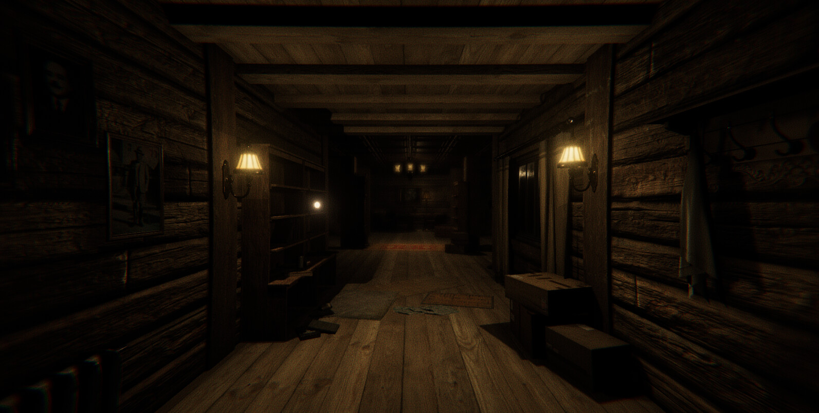 #1. Echoes Of Fear: Whispers in the Abyss (Steam) By: DarkByte Studios