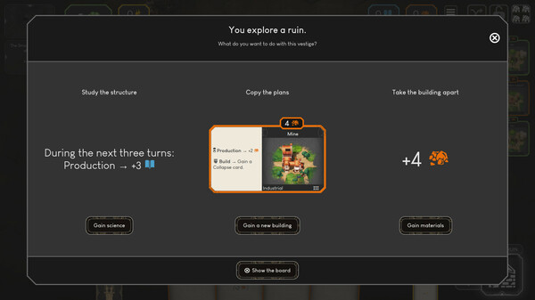 Screenshot z Dawnmaker