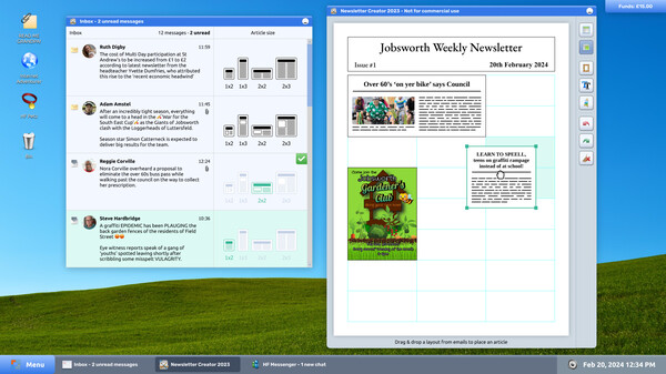 Jobsworth Weekly screenshot 1