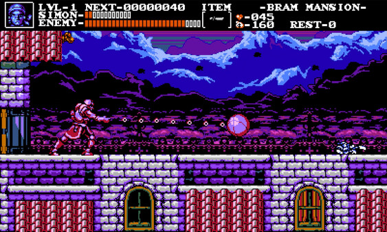 Screenshot 2 of The Transylvania Adventure of Simon Quest - additional gameplay view
