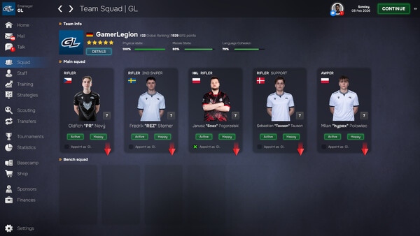 Esports Manager 2026 — скриншот 7